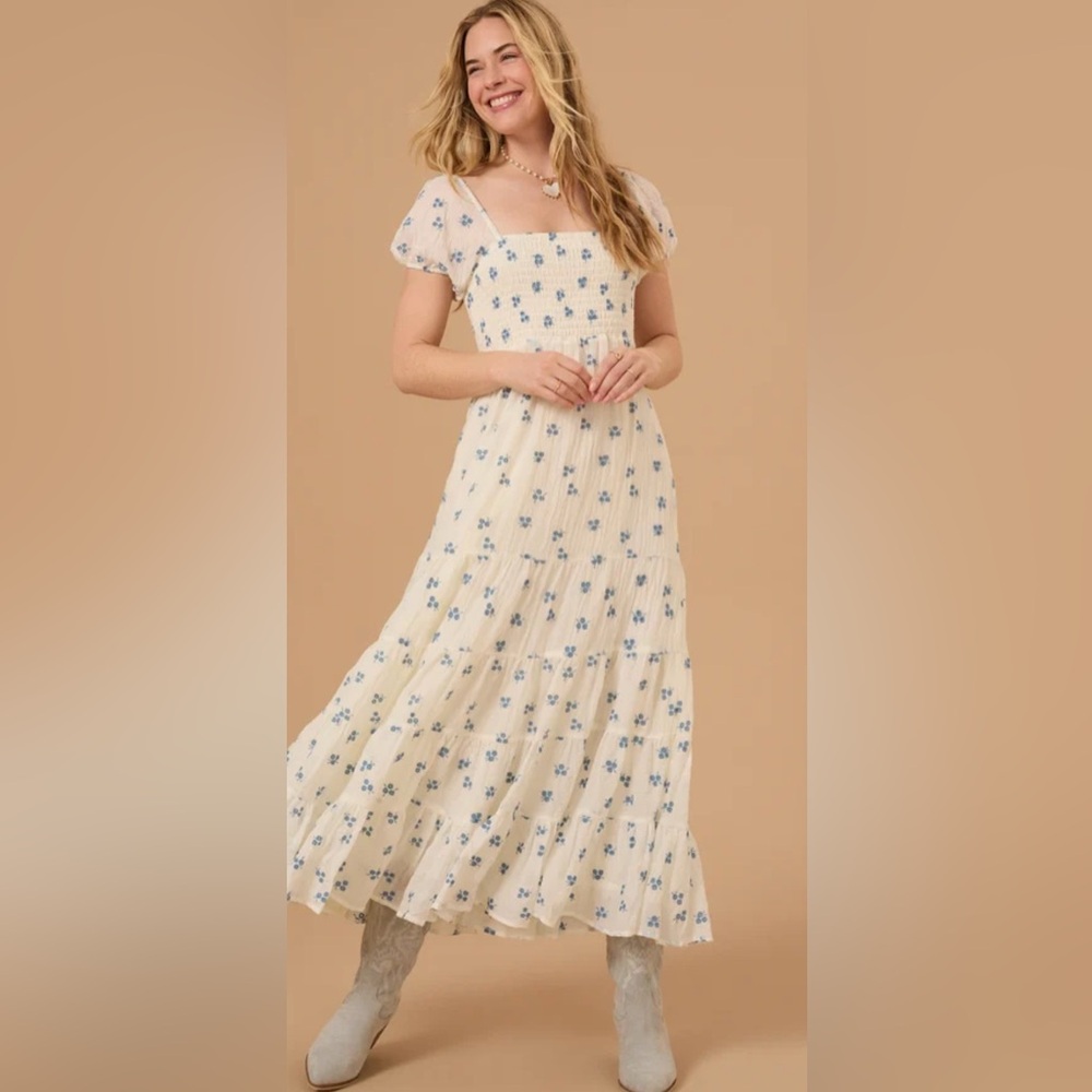 NWT AlTar’d State Madison Floral Maxi Dress - Picture 2 of 4